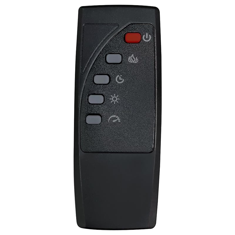 Coaster Enfield 71-inch Engineered Wood TV Stand Fireplace in Dark Pine