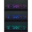 Coaster Havering 71-inch Engineered Wood TV Stand Fireplace in Dark Pine