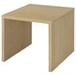 Coaster Canoga Engineered Wood Accent Side End Table in Light Oak