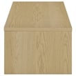 Coaster Canoga Engineered Wood Lift Top Coffee Table in Light Oak