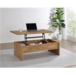 Coaster Canoga Engineered Wood Lift Top Cocktail Coffee Table in Mango