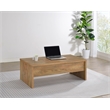Coaster Canoga Engineered Wood Lift Top Cocktail Coffee Table in Mango