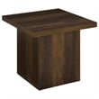 Coaster Devar 2-piece Square Engineered Wood Coffee Table Set in Dark Pine