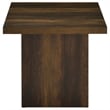Coaster Devar 2-piece Square Engineered Wood Coffee Table Set in Dark Pine