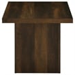 Coaster Devar 2-piece Square Engineered Wood Coffee Table Set in Dark Pine