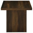 Coaster Devar 2-piece Square Engineered Wood Coffee Table Set in Dark Pine