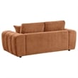 Coaster Burnett 2-piece Chenille Upholstered Sofa Set in Burnt Orange
