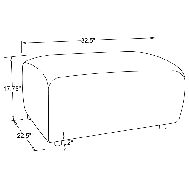 Coaster Burnett 4-piece Chenille Upholstered Sofa Set in Ivory