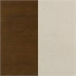 Coaster Garland Traditional Wood Queen Panel Bed in Cream/Brown Cherry
