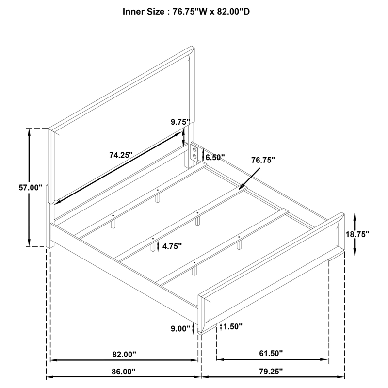 Coaster Gracemont 57