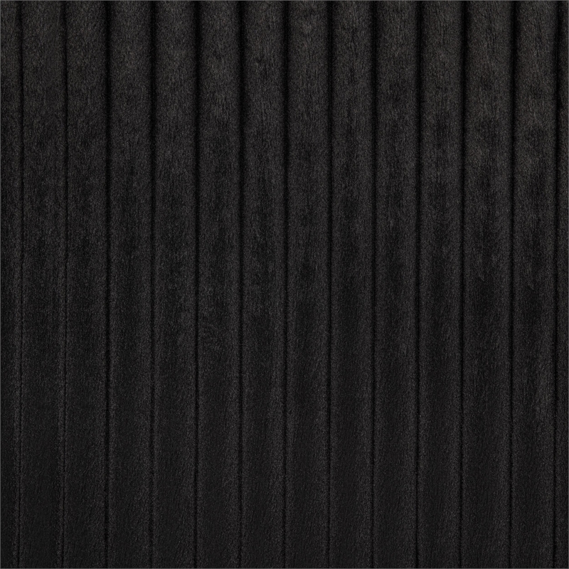 Coaster Centergrove Upholstered Velvet Queen Wingback TV Bed in Black