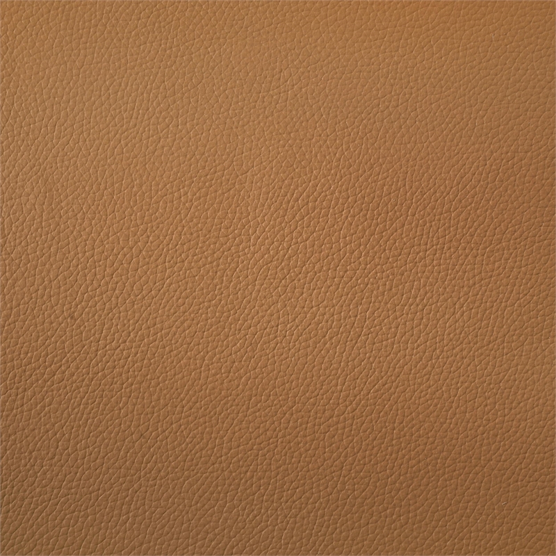 Coaster Buxton Contemporary Padded Top Grain Leather Sofa in Orange
