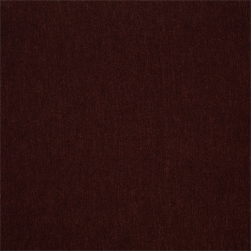 Coaster Ruth  Transitional Upholstered Fabric Track Arm Loveseat in Rust Red