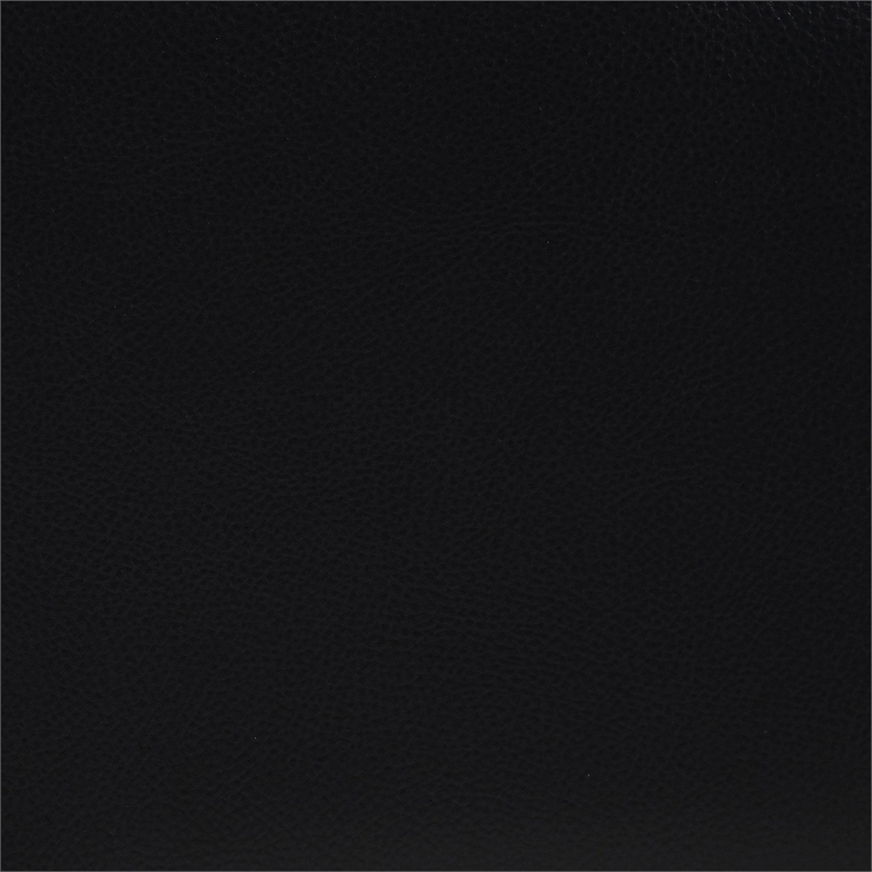 Coaster Zuma Upholstered Faux Leather Dual Power Reclining LED Sofa in Black