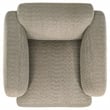 Coaster Dorset Contemporary Upholstered Fabric Track Arm Accent Chair in Brown