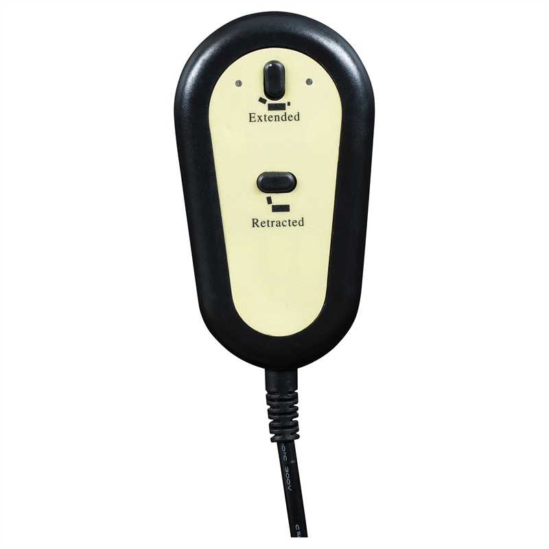 Coaster Armstrong Transitional Faux Leather Power Lift Massage Recliner in Ivory