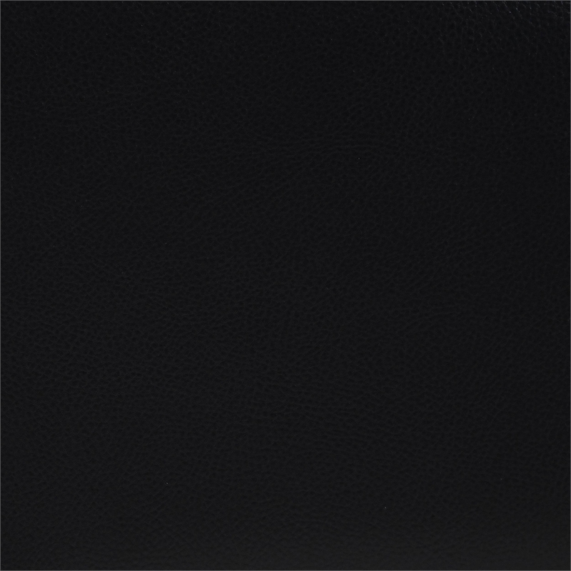 Coaster Zuma Upholstered Faux Leather Dual Power Reclining LED Loveseat in Black