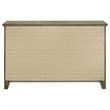 Coaster Hazlewood 6-drawer Wood Bedroom Dresser Cabinet in Vineyard Oak Brown