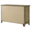Coaster Hazlewood 6-drawer Wood Bedroom Dresser Cabinet in Vineyard Oak Brown