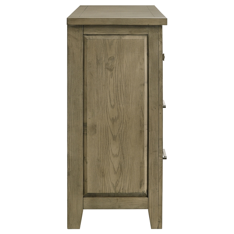 Coaster Hazlewood 6-drawer Wood Bedroom Dresser Cabinet in Vineyard Oak Brown