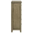 Coaster Hazlewood 5-drawer Rustic Wood Bedroom Chest in Vineyard Oak Brown