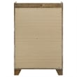Coaster Henderson 5-drawer Rustic Wood Bedroom Chest in Medium Oak Brown