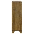 Coaster Henderson 5-drawer Rustic Wood Bedroom Chest in Medium Oak Brown