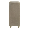 Coaster Lorient 8-drawer Wood LED Bedroom Flame Box Dresser in Ivory/Camel