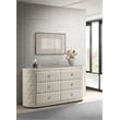 Coaster Sonya 6-drawer Modern Classic Wood Bedroom Dresser in Ivory White