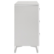 Coaster Cassia 6-drawer Wood Bedroom Dresser Cabinet in White High Gloss