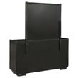 Coaster Leandro 8-drawer Wood Bedroom Dresser with Mirror in Burnished Black
