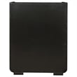 Coaster Leandro 5-drawer Contemporary Wood Bedroom Chest in Burnished Black