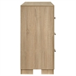 Coaster Arielle 6-drawer Wood Bedroom Dresser Cabinet in Light Oak Brown