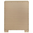 Coaster Arielle 4-drawer Transitional Wood Bedroom Chest in Light Oak Brown