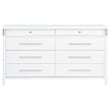 Coaster Gracemont 8-drawer Contemporary Wood Bedroom Dresser Cabinet in White