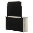 Coaster Sonya 6-drawer Modern Wood Bedroom Dresser with Mirror in Ivory White