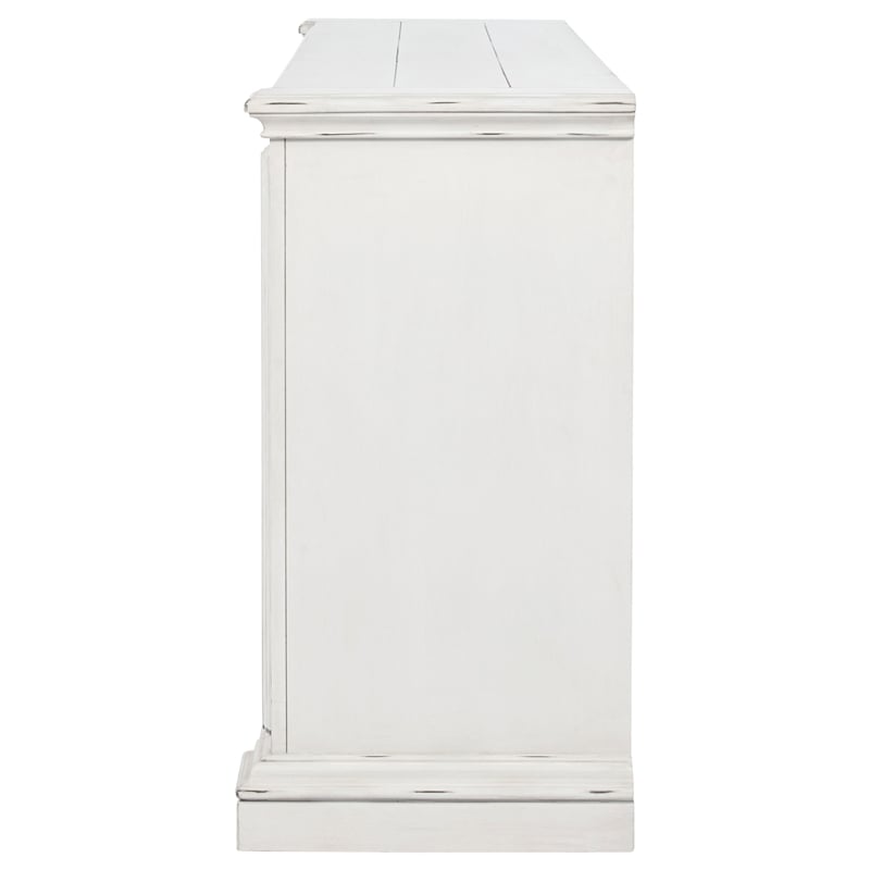 Coaster McKinney 6-drawer Wood Bedroom Dresser Cabinet in Vintage White