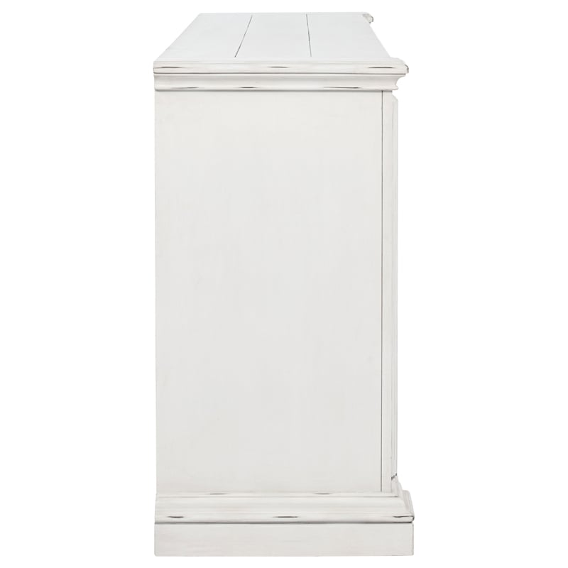 Coaster McKinney 6-drawer Wood Bedroom Dresser Cabinet in Vintage White