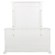 Coaster McKinney 6-drawer Wood Bedroom Dresser with Mirror in Vintage White