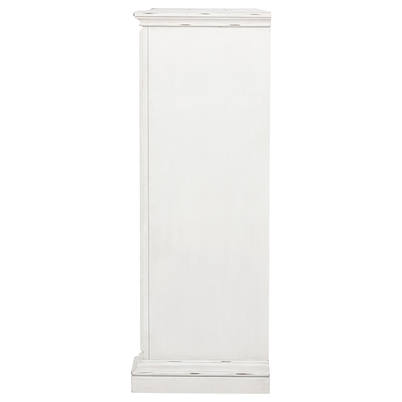 Coaster McKinney 5-drawer Traditional Wood Bedroom Chest in Vintage White