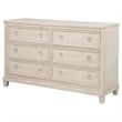 Coaster Pembroke 6-drawer Wood Bedroom Dresser Cabinet in Washed Oak Brown