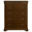 Coaster Garland 4-drawer Traditional Wood Bedroom Chest in Brown Cherry