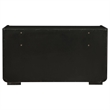Coaster Leandro 8-drawer Wood Bedroom Dresser Cabinet in Burnished Black