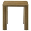 Coaster Castlewood 2-piece Wood Cocktail Coffee Table Set in Brown Oak