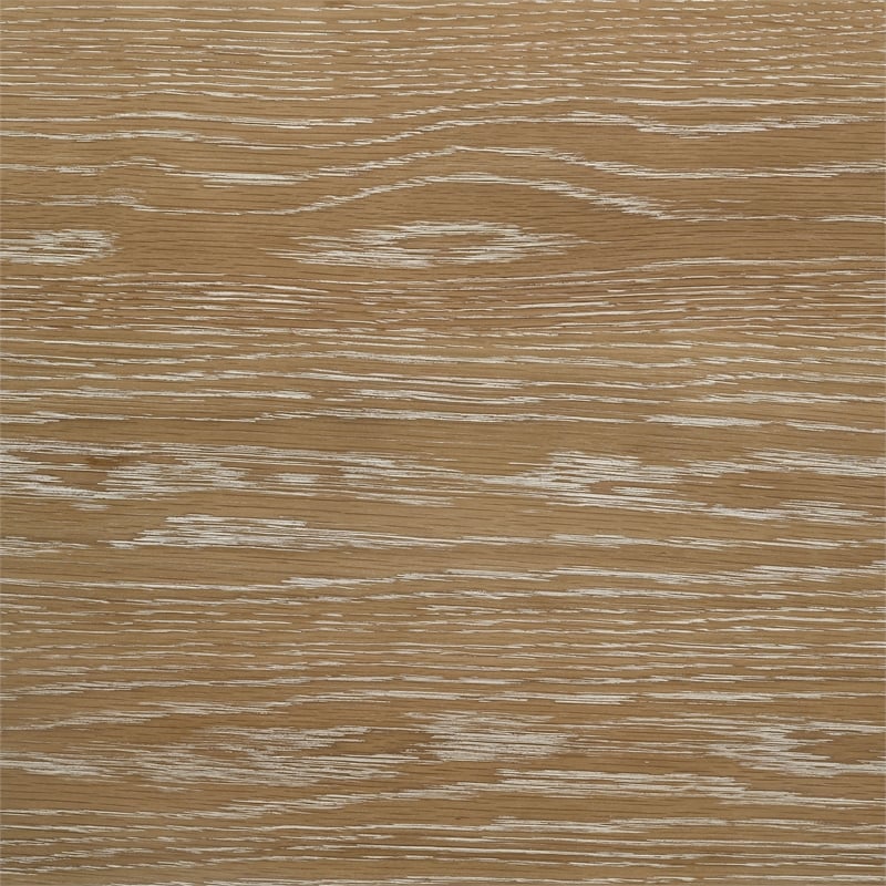 Coaster Castlewood Transitional Wood Accent Side End Table in Washed Oak