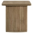 Coaster Adina 3-piece Wood Coffee Table Set in Distressed Light Brown