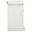 Coaster McKinney 2-drawer Wood Nightstand with Dual USB in Vintage White