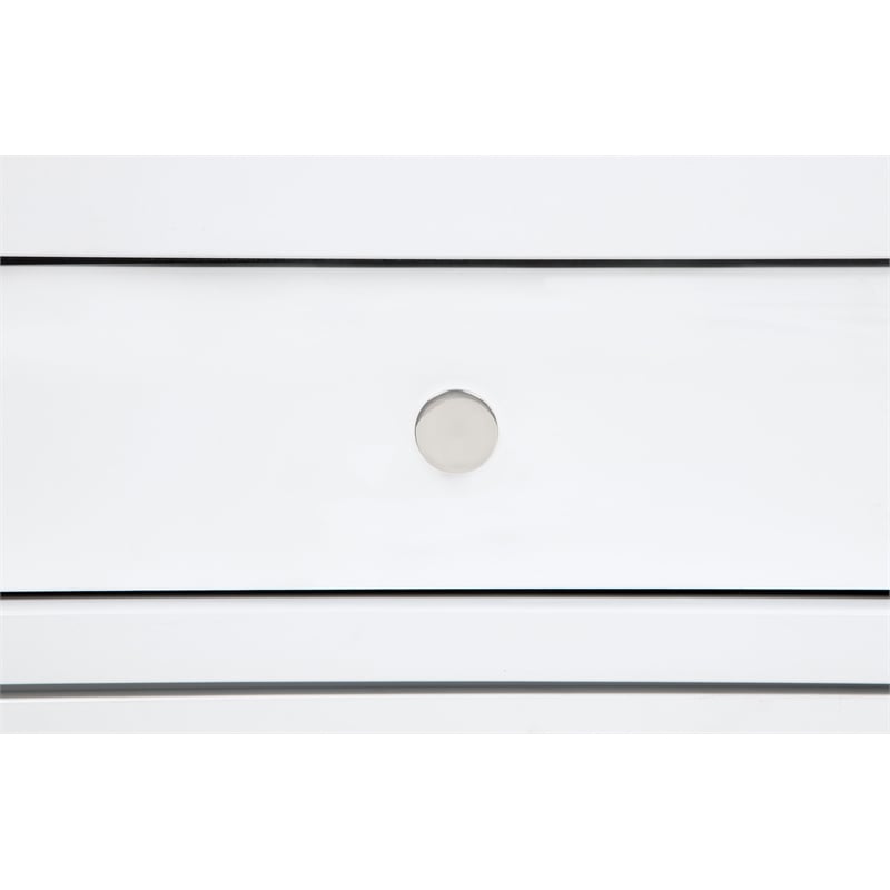 Coaster Gracemont 3-drawer Wood Bedroom Nightstand Bedside Table in White