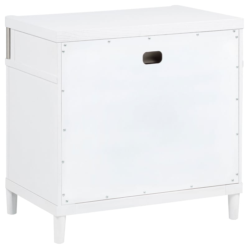 Coaster Gracemont 3-drawer Wood Bedroom Nightstand Bedside Table in White