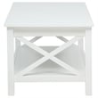 Coaster Skyview 2-piece Coastal Wood Lift Top Coffee Table Set in White